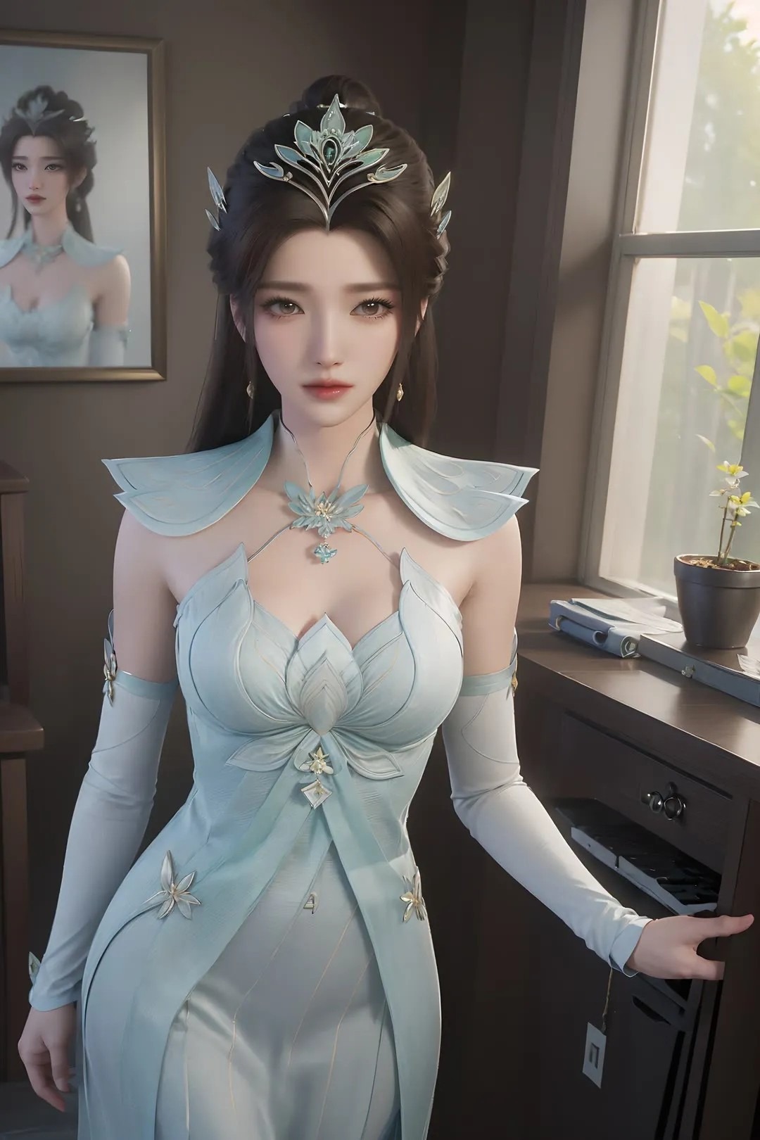 颜如玉高清图片 遮天角色壁纸 手机壁纸