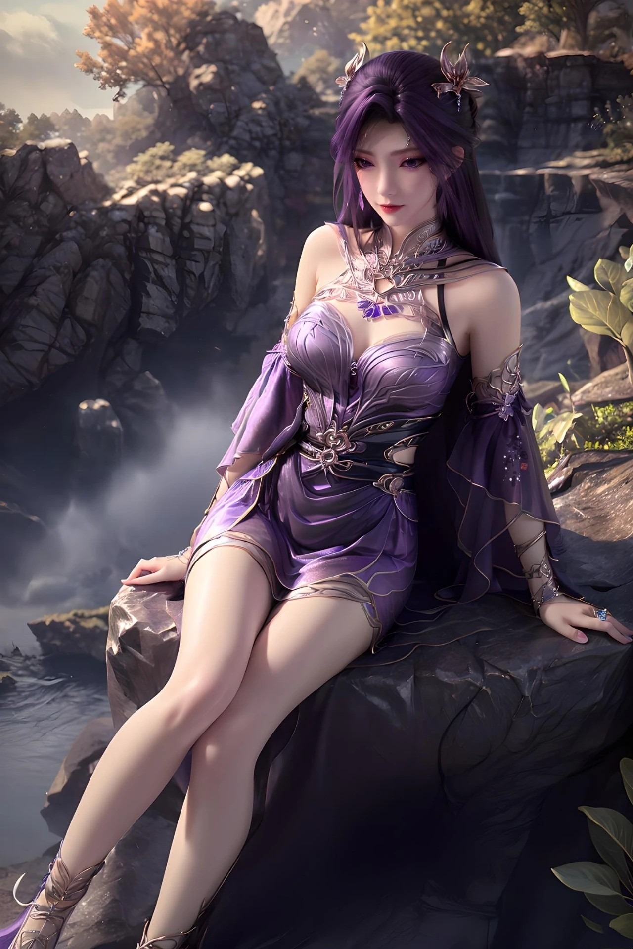 燕倾城高清图片 长生界角色壁纸 手机壁纸